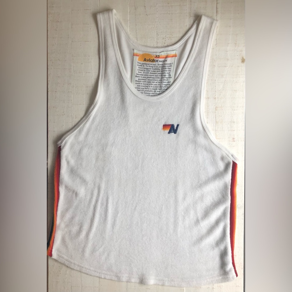 Aviator Nation Terry Cloth Tank
